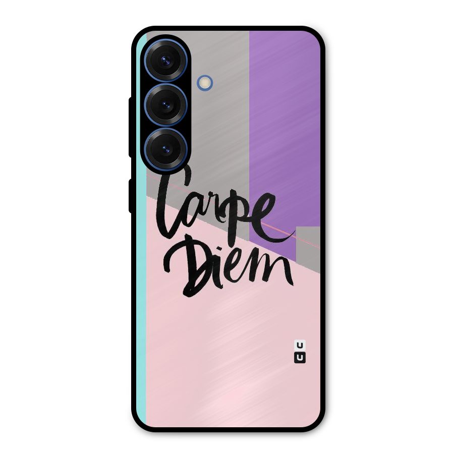 Stripes Black Diem Metal Back Case for Galaxy S25