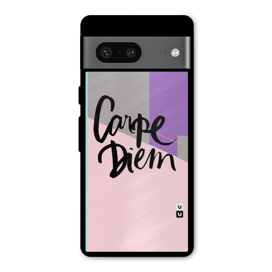 Stripes Black Diem Metal Back Case for Google Pixel 7
