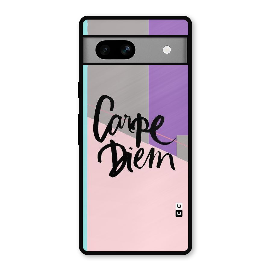 Stripes Black Diem Metal Back Case for Google Pixel 7a