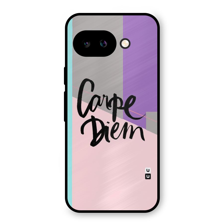 Stripes Black Diem Metal Back Case for Google Pixel 9a