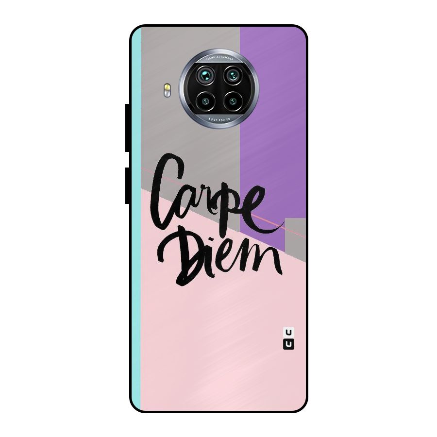 Stripes Black Diem Metal Back Case for Mi 10i