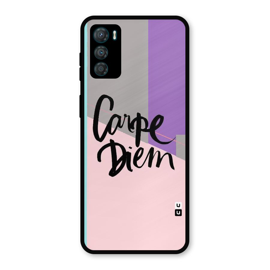 Stripes Black Diem Metal Back Case for Moto G42
