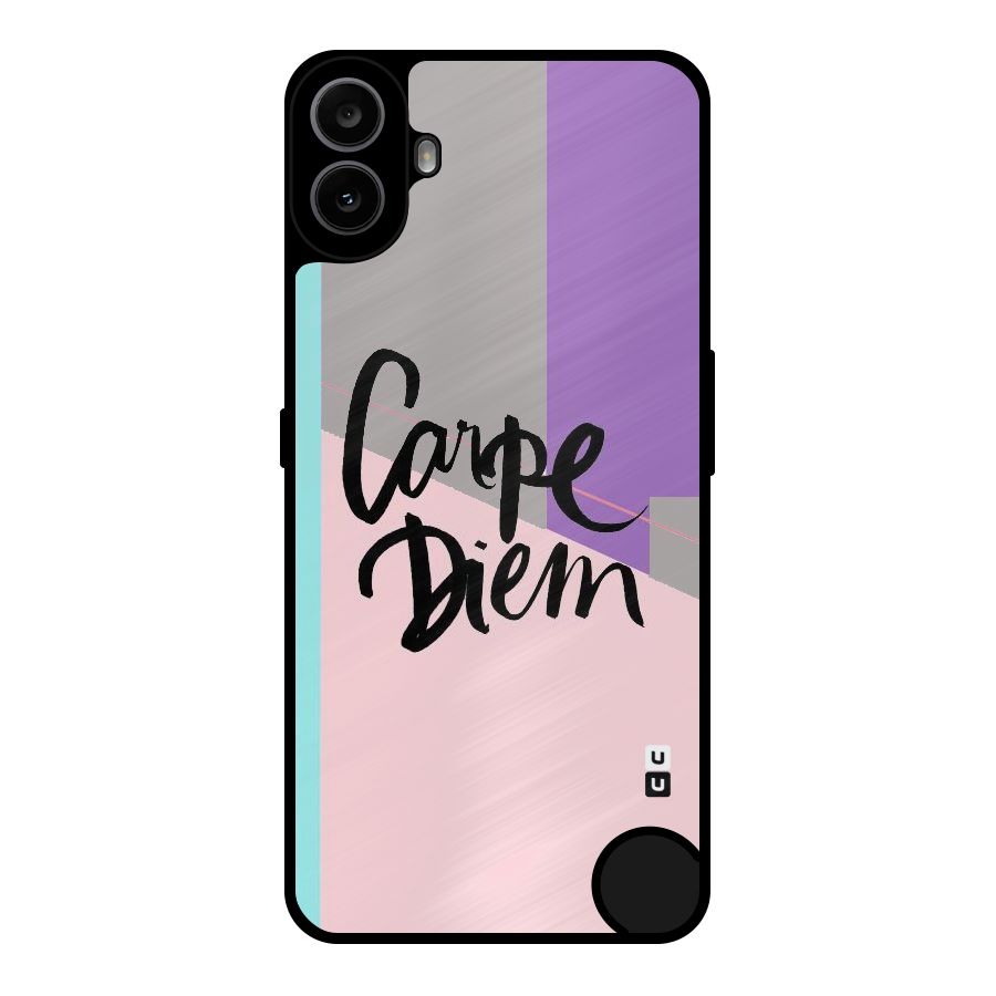 Stripes Black Diem Metal Back Case for Nothing CMF Phone 1