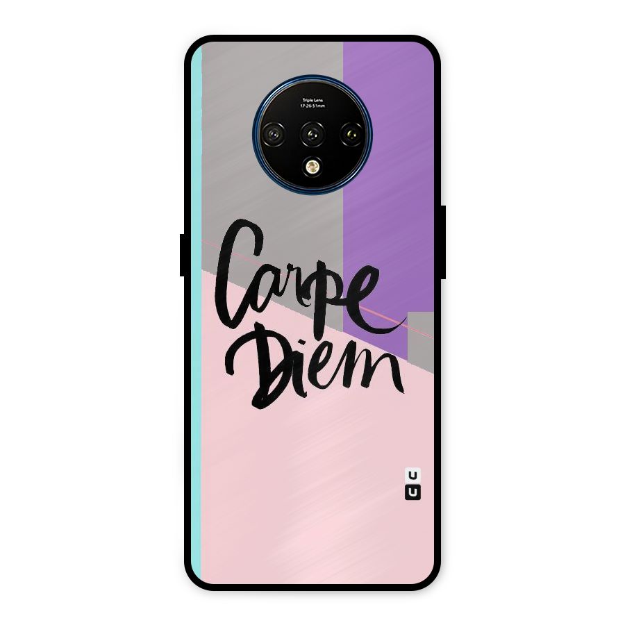 Stripes Black Diem Metal Back Case for OnePlus 7T
