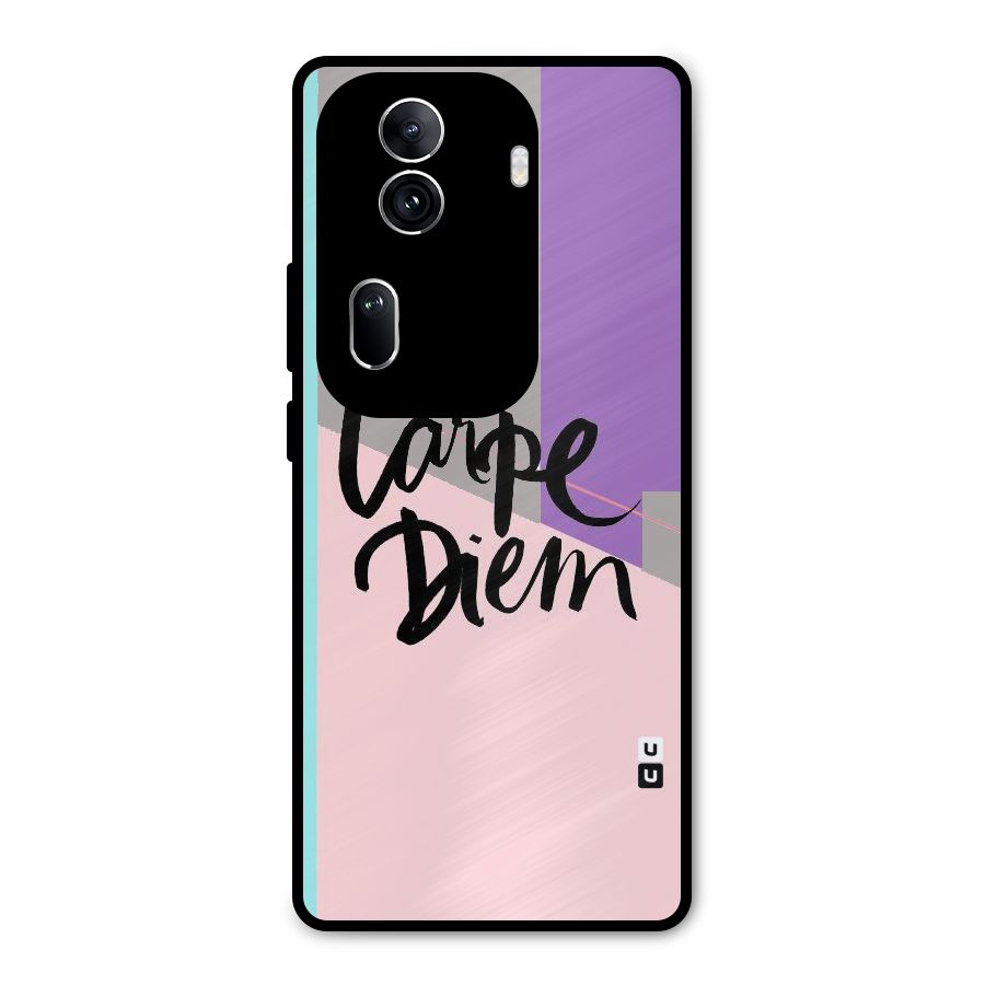 Stripes Black Diem Metal Back Case for Oppo Reno11 Pro 5G