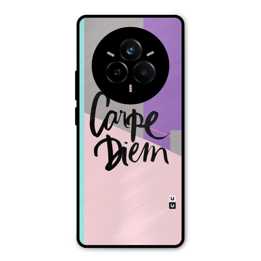 Stripes Black Diem Metal Back Case for Realme 14 Pro
