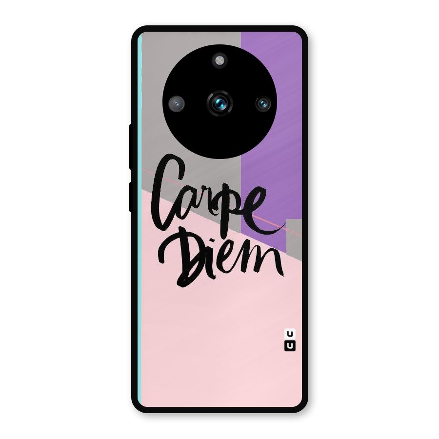 Stripes Black Diem Metal Back Case for Realme Narzo 60 Pro