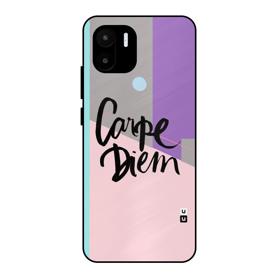 Stripes Black Diem Metal Back Case for Redmi A1+