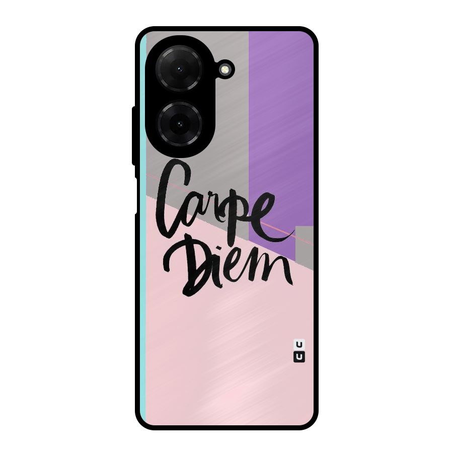 Stripes Black Diem Metal Back Case for Redmi A5 4G
