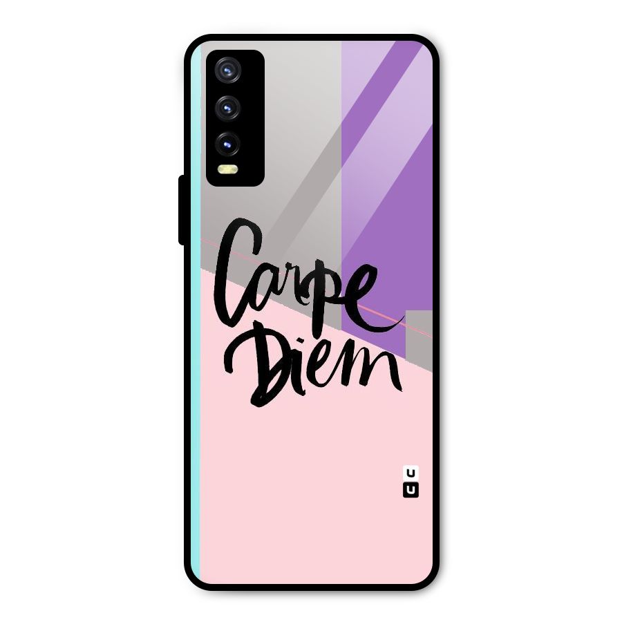 Stripes Black Diem Metal Back Case for Vivo Y20g