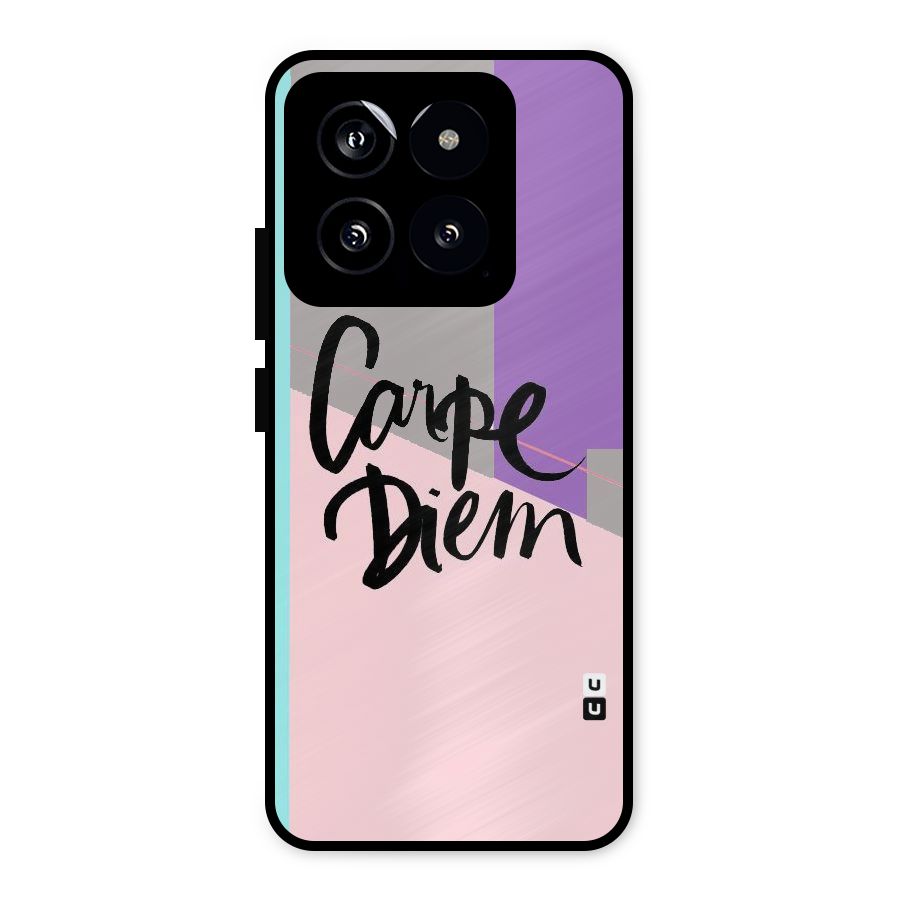 Stripes Black Diem Metal Back Case for Xiaomi 14
