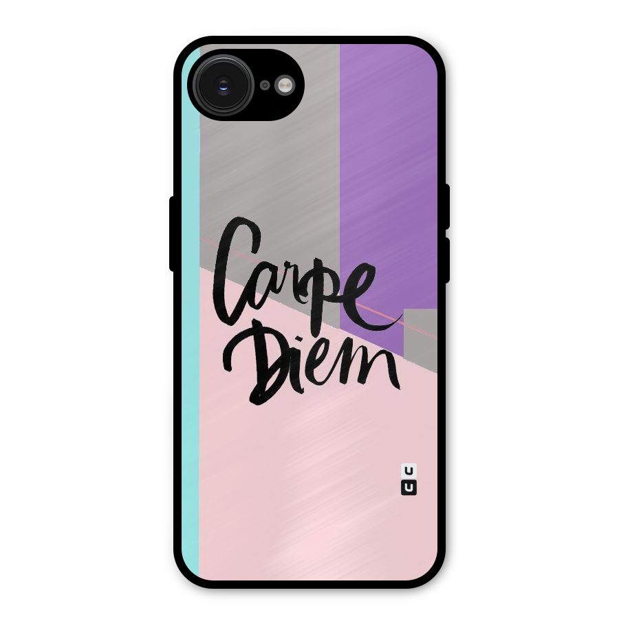 Stripes Black Diem Metal Back Case for iPhone 16e