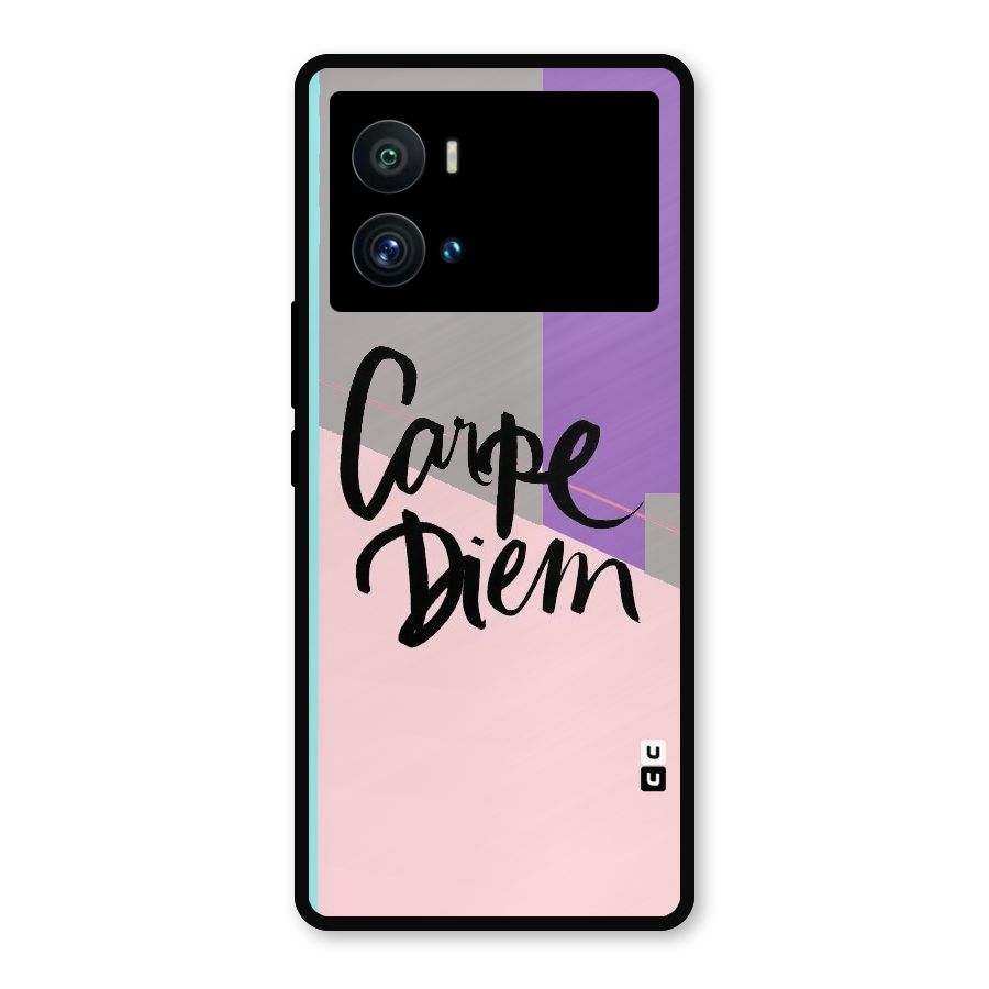 Stripes Black Diem Metal Back Case for iQOO 9 Pro