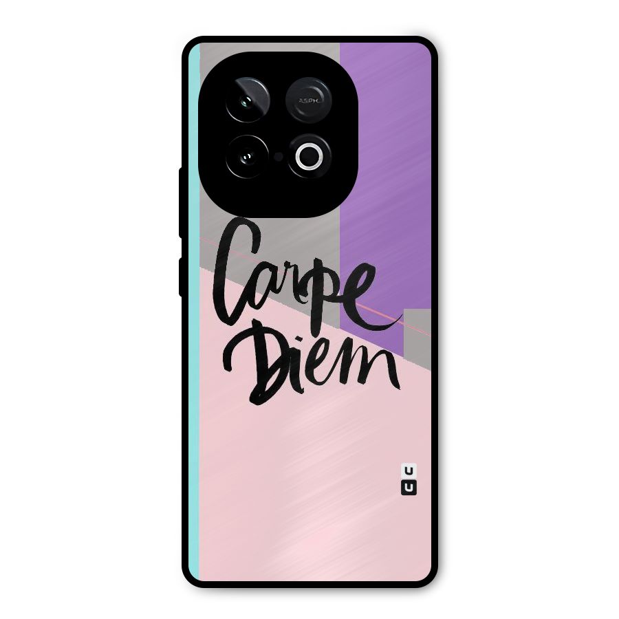Stripes Black Diem Metal Back Case for iQOO Neo 10