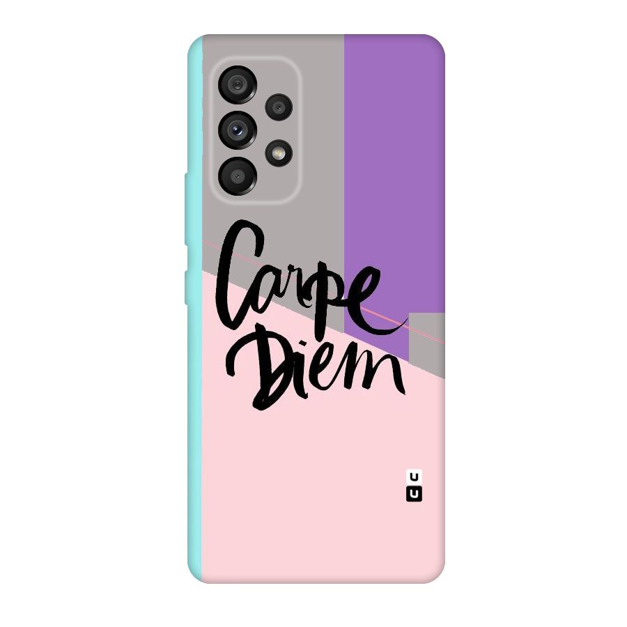 Stripes Black Diem Original Polycarbonate Back Case for Galaxy A53 5G