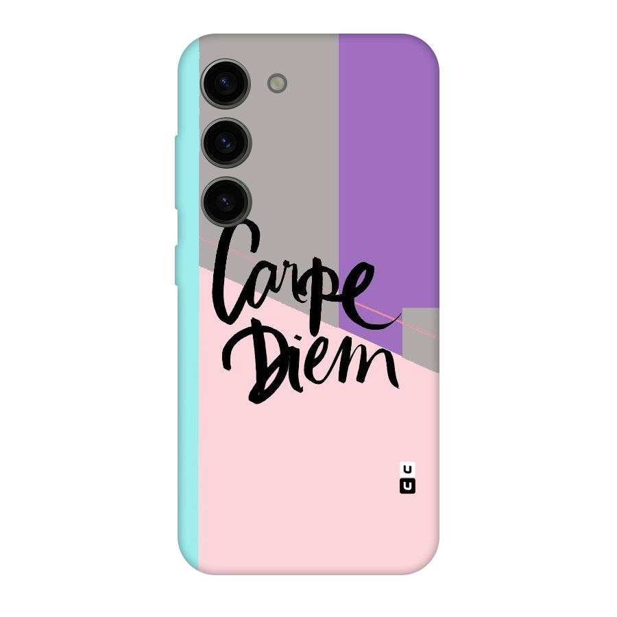 Stripes Black Diem Original Polycarbonate Back Case for Galaxy S23