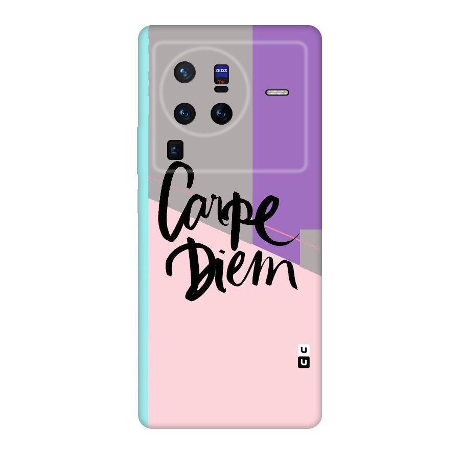Stripes Black Diem Original Polycarbonate Back Case for Vivo X80