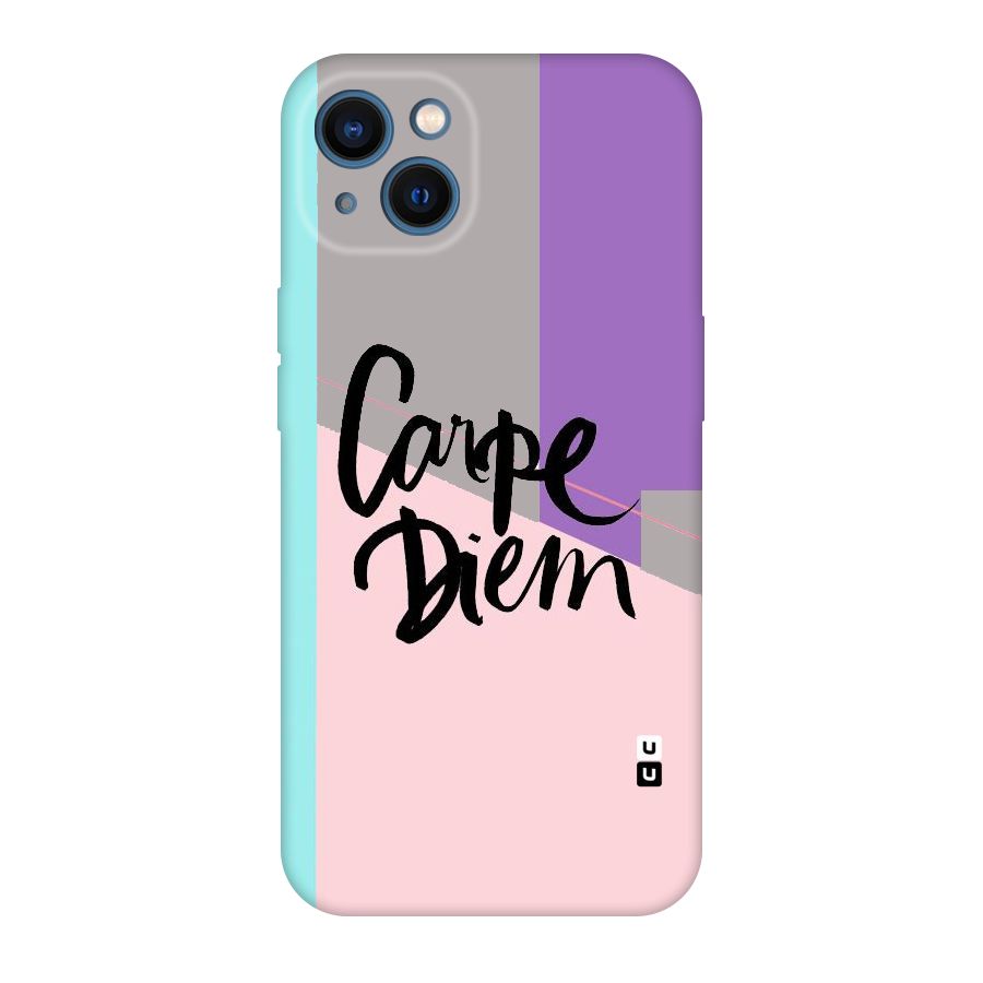 Stripes Black Diem Original Polycarbonate Back Case for iPhone 13