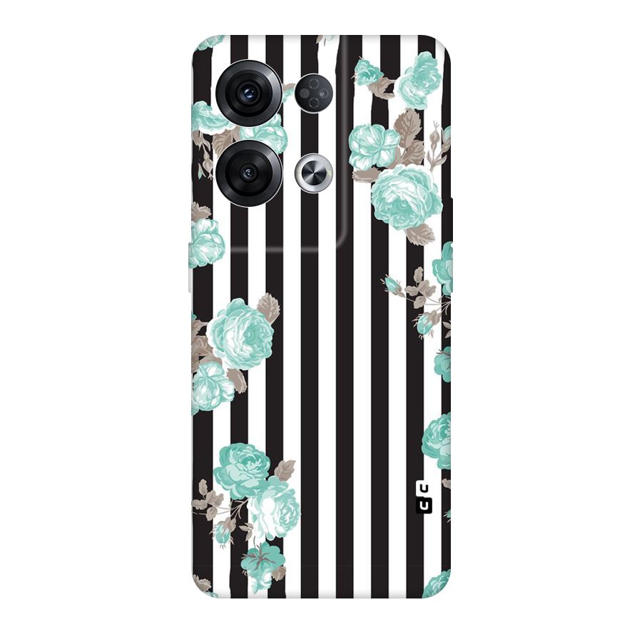 Stripes Bloom Original Polycarbonate Back Case for Oppo Reno8 Pro 5G