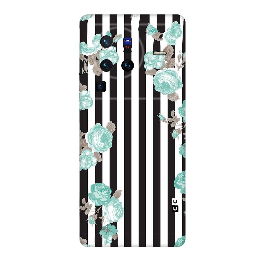 Stripes Bloom Original Polycarbonate Back Case for Vivo X80