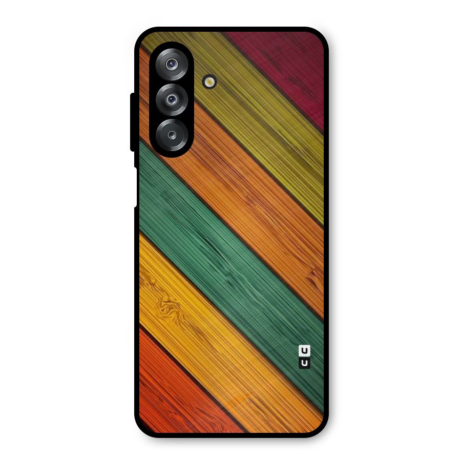 Stripes Classic Design Metal Back Case for Galaxy A26