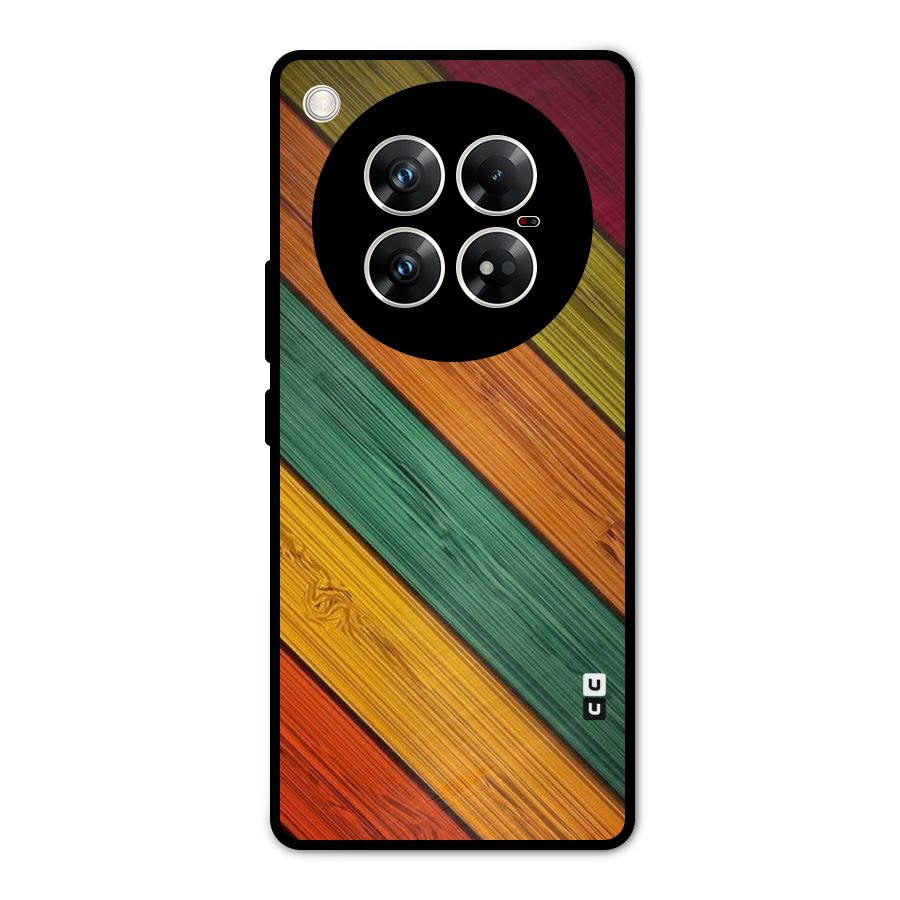 Stripes Classic Design Metal Back Case for Infinix Zero 40 5G