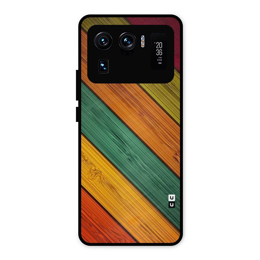 Stripes Classic Design Metal Back Case for Mi 11 Ultra