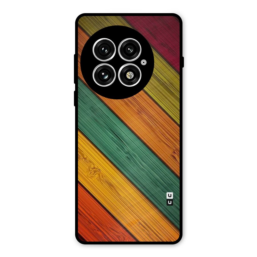 Stripes Classic Design Metal Back Case for OnePlus 13
