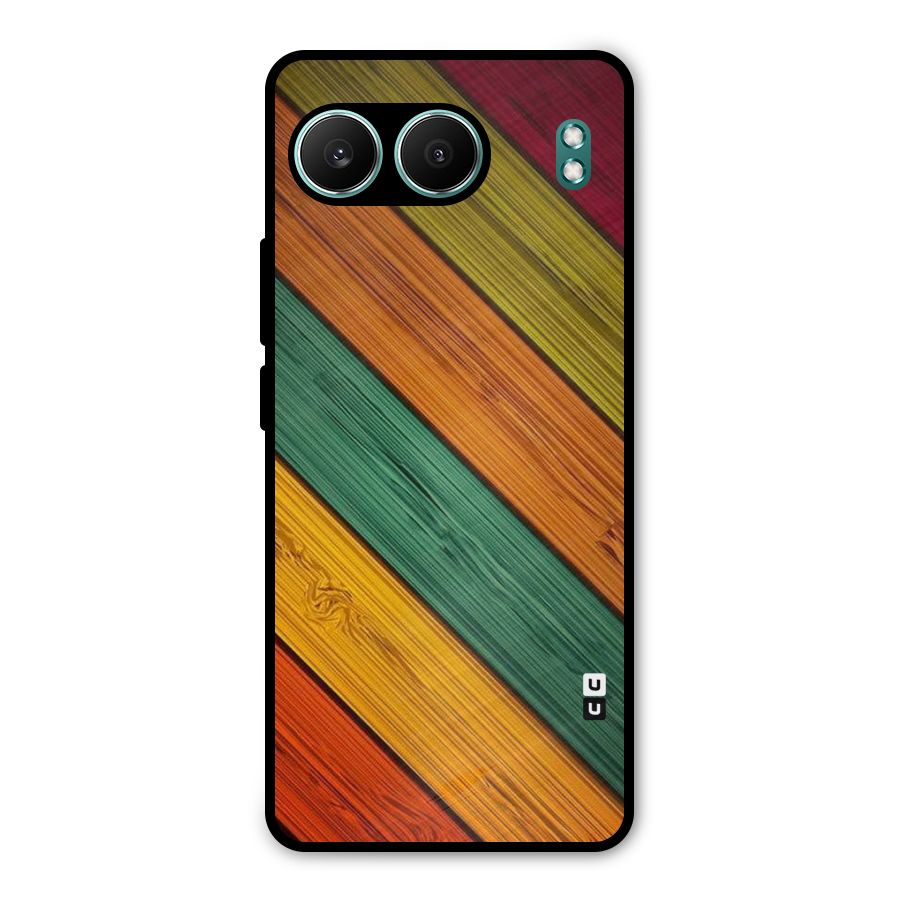 Stripes Classic Design Metal Back Case for OnePlus Nord 4