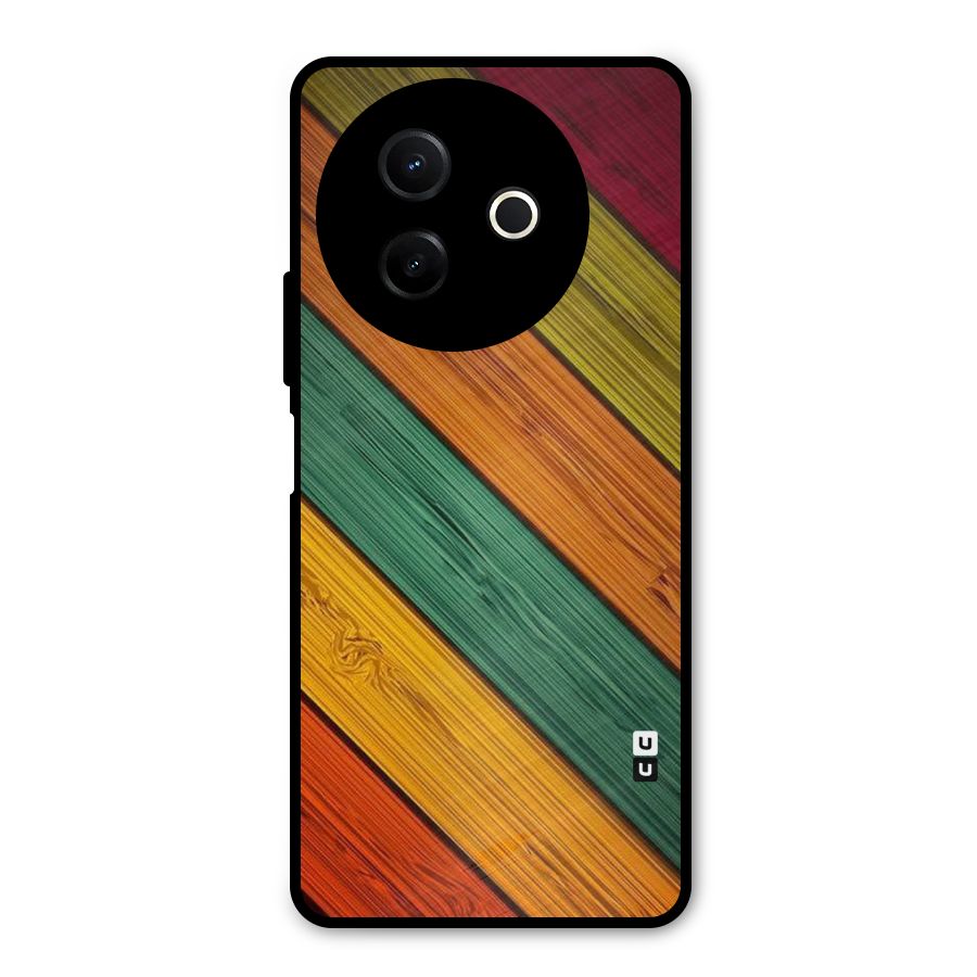 Stripes Classic Design Metal Back Case for Vivo Y39