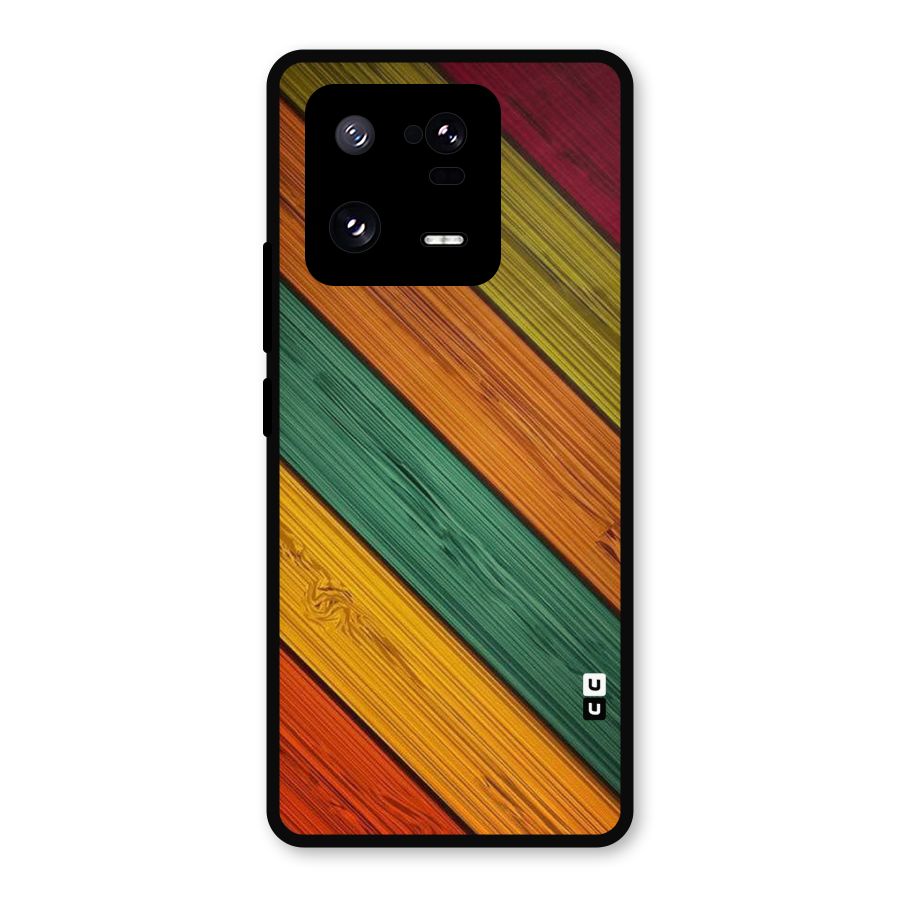 Stripes Classic Design Metal Back Case for Xiaomi 13 Pro
