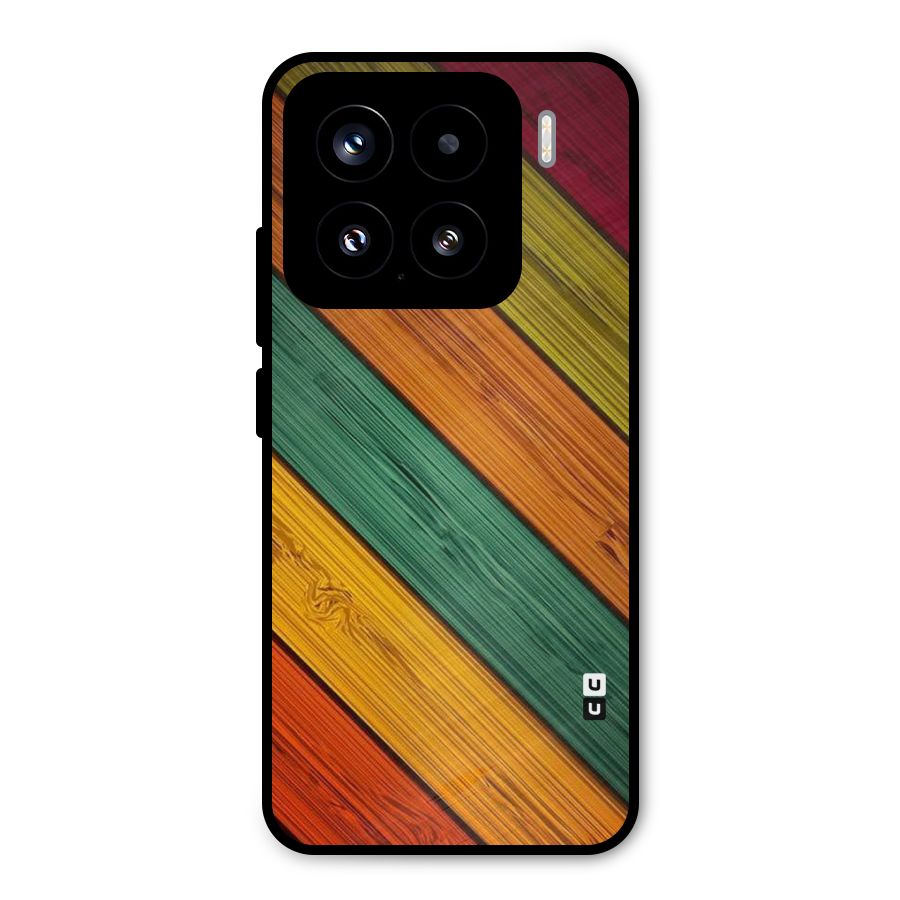 Stripes Classic Design Metal Back Case for Xiaomi 15