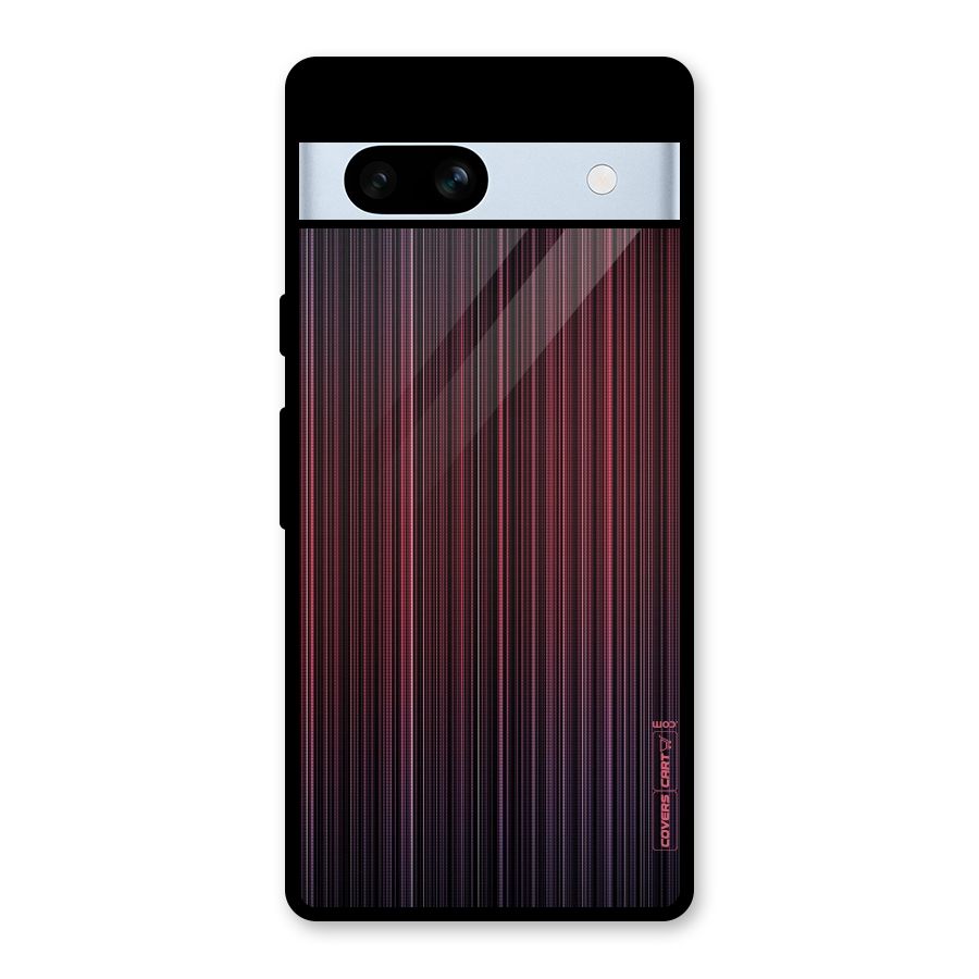 Stripes Gradiant Glass Back Case for Google Pixel 7a