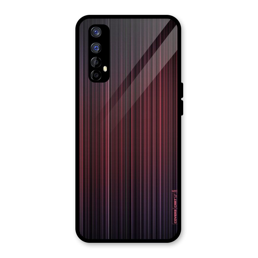 Stripes Gradiant Glass Back Case for Realme Narzo 20 Pro