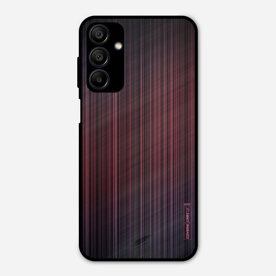 Stripes Gradiant Metal Back Case for Galaxy A15 5G