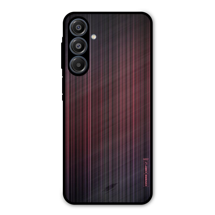 Stripes Gradiant Metal Back Case for Galaxy A16 5G