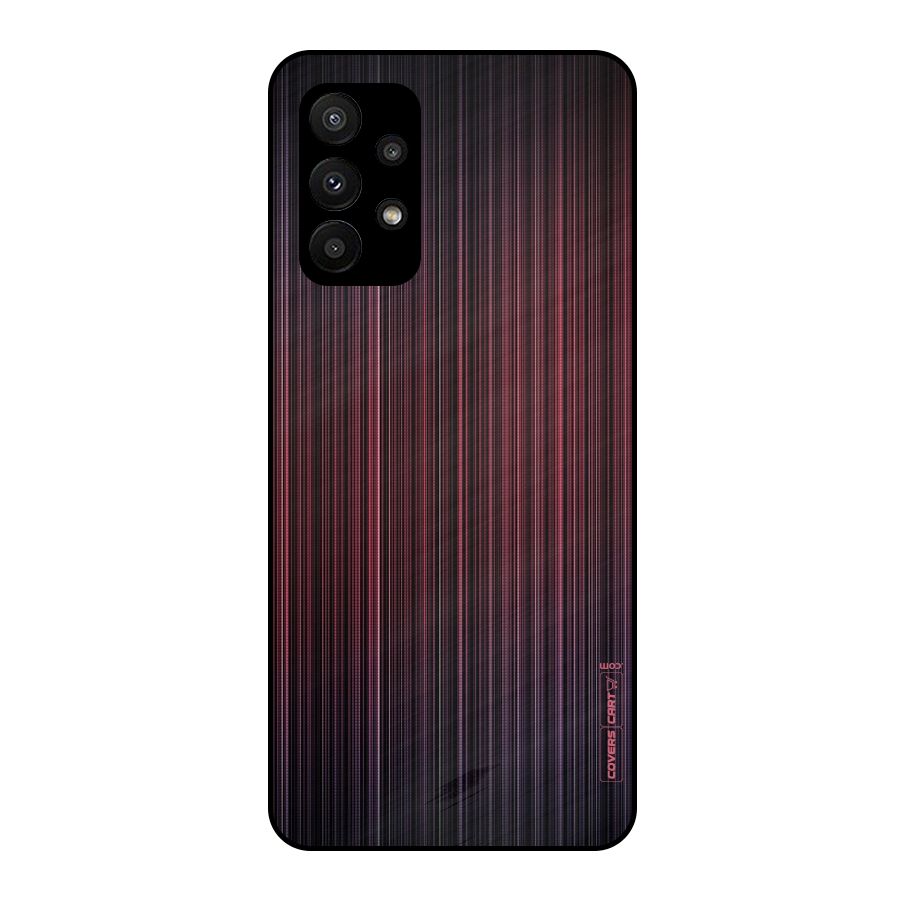 Stripes Gradiant Metal Back Case for Galaxy A23