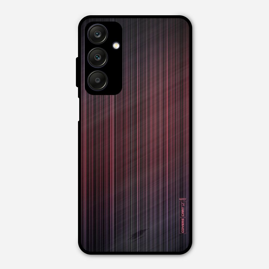 Stripes Gradiant Metal Back Case for Galaxy A25 5G