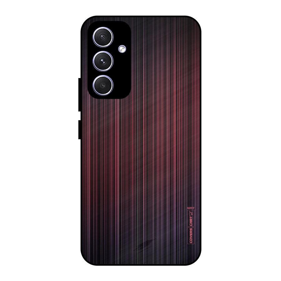 Stripes Gradiant Metal Back Case for Galaxy A54