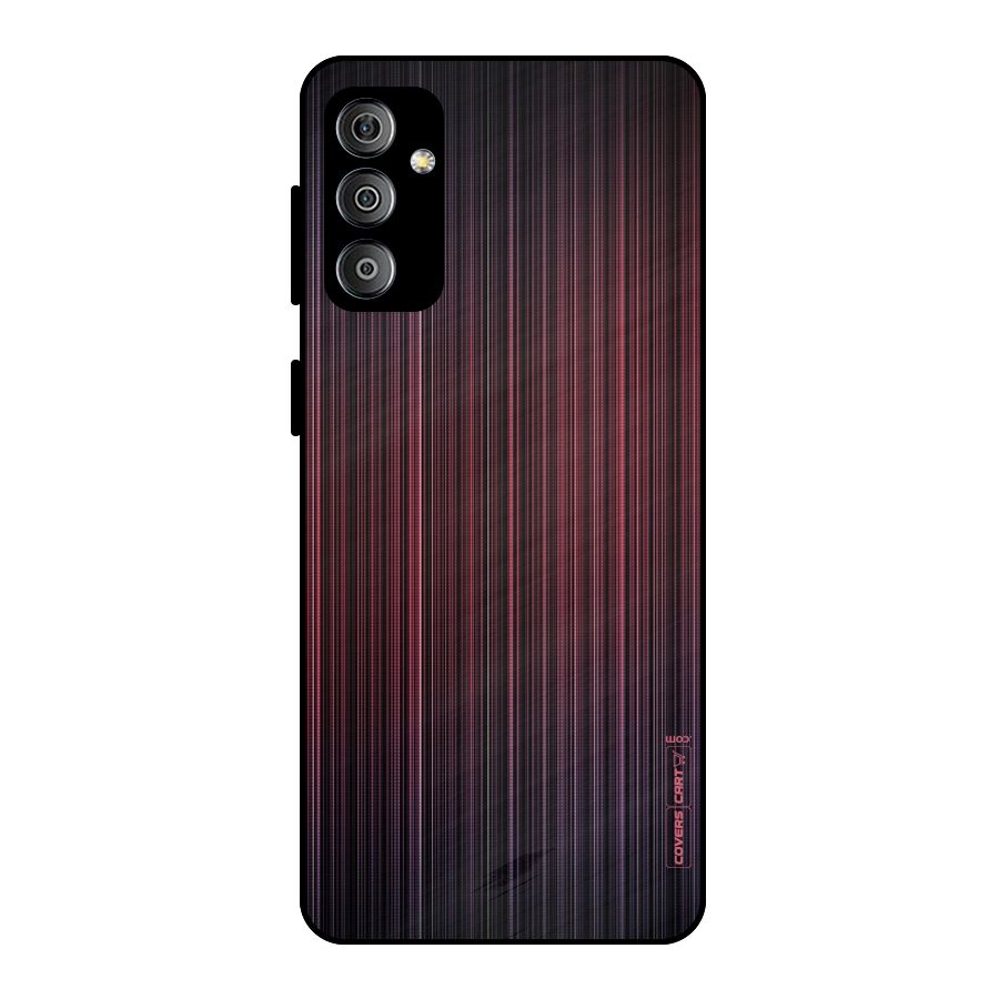 Stripes Gradiant Metal Back Case for Galaxy F23