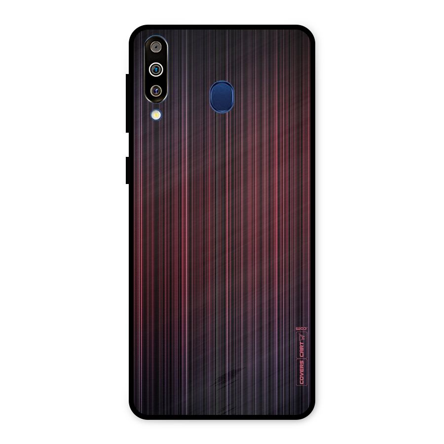 Stripes Gradiant Metal Back Case for Galaxy M30