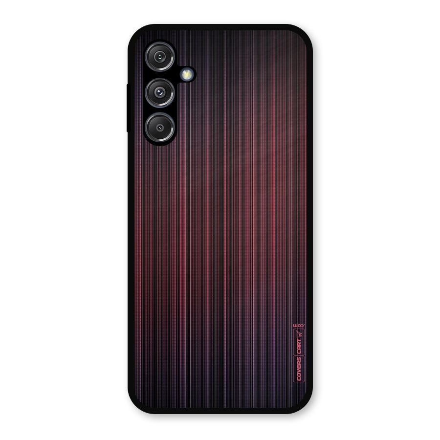 Stripes Gradiant Metal Back Case for Galaxy M34 5G