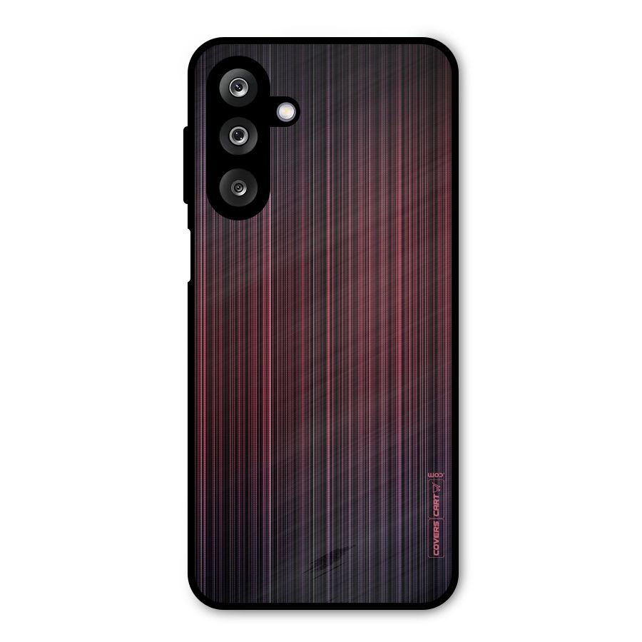 Stripes Gradiant Metal Back Case for Galaxy M36