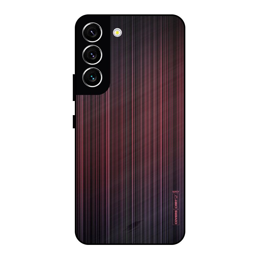 Stripes Gradiant Metal Back Case for Galaxy S22 5G