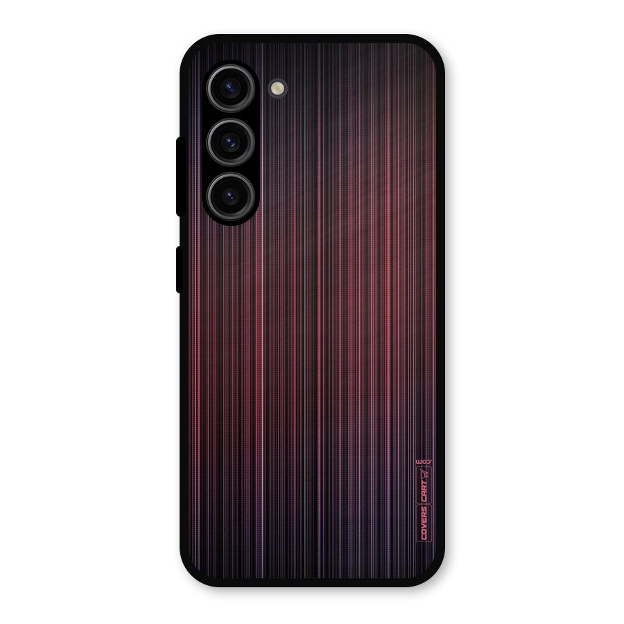 Stripes Gradiant Metal Back Case for Galaxy S23