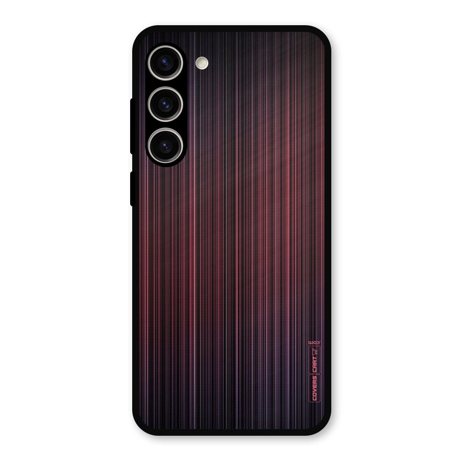 Stripes Gradiant Metal Back Case for Galaxy S23 Plus