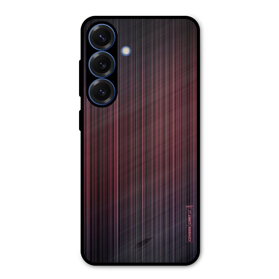Stripes Gradiant Metal Back Case for Galaxy S25