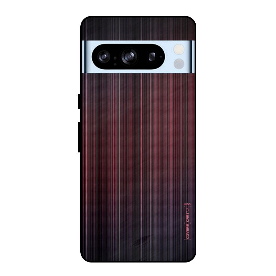 Stripes Gradiant Metal Back Case for Google Pixel 8 Pro