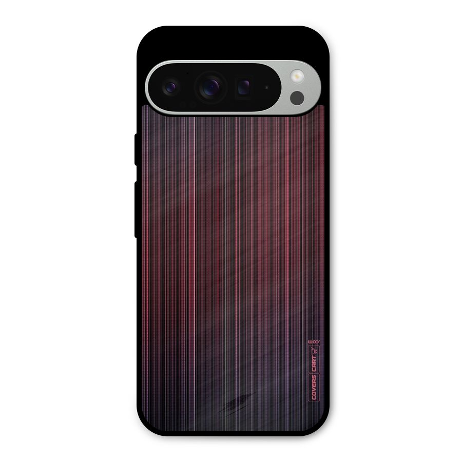 Stripes Gradiant Metal Back Case for Google Pixel 9 Pro XL