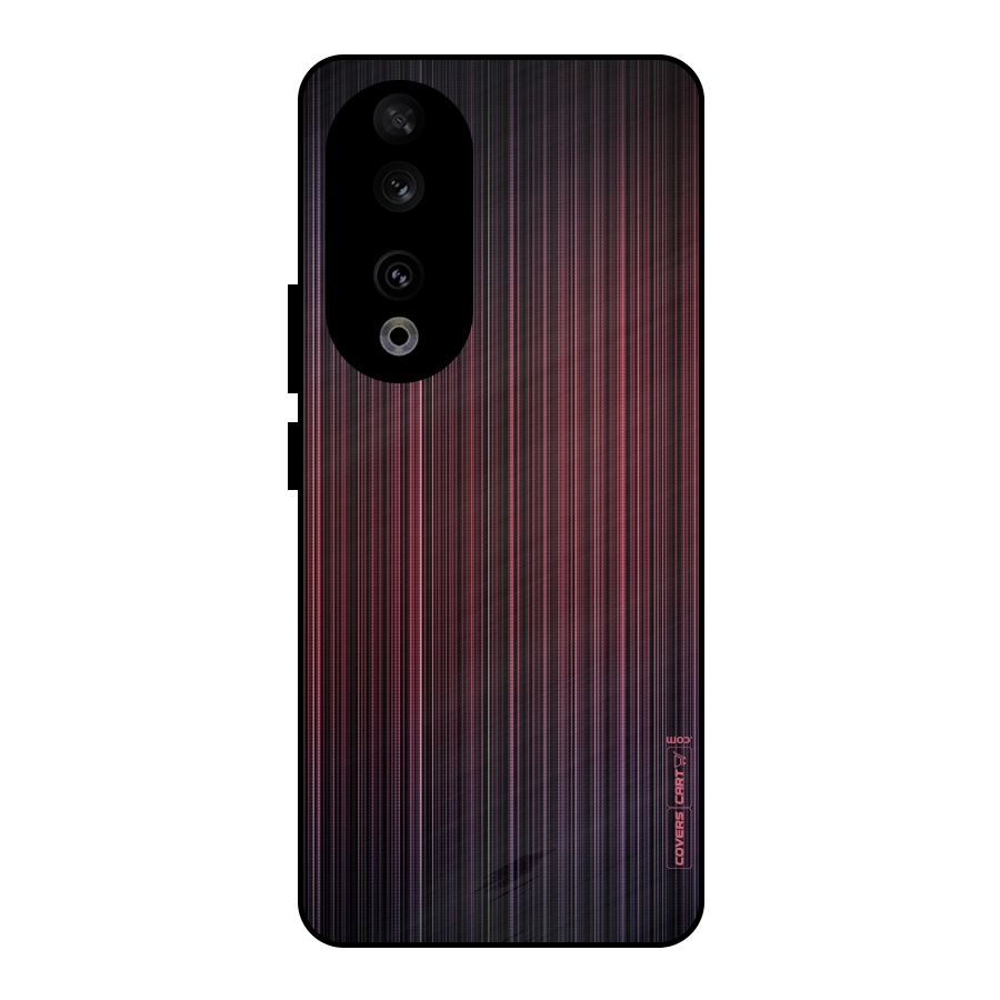 Stripes Gradiant Metal Back Case for Honor 90